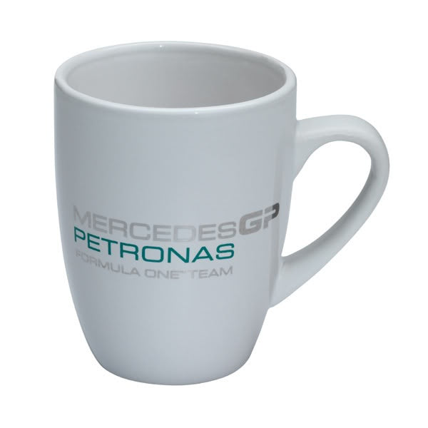 Mercedes GP F1 Team Logo White Mug