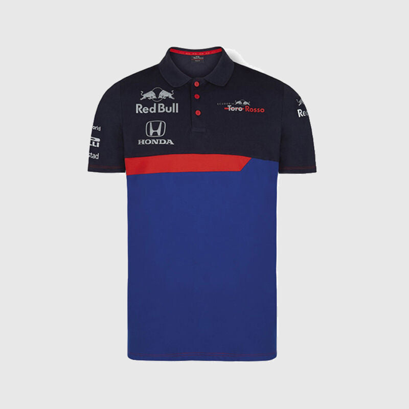 Scuderia Toro Rosso F1 Team Mens Blue Polo 2019