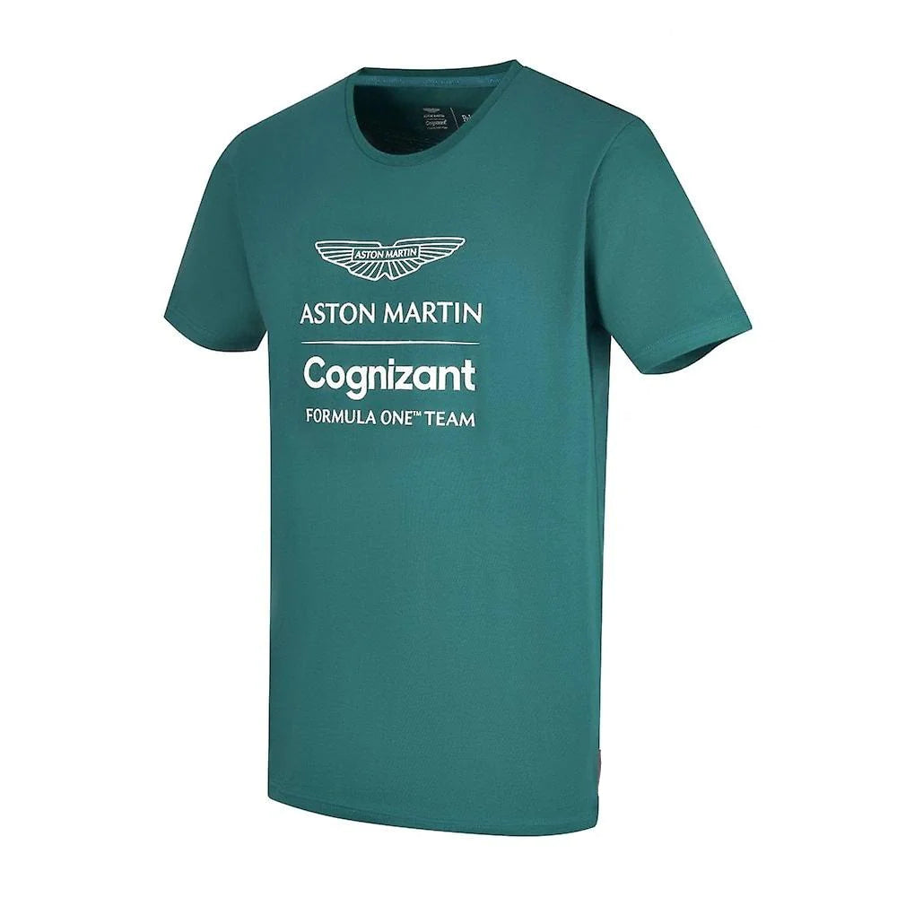 Aston Martin Cognizant F1 Mens Lifestyle Green T-Shirt 2022