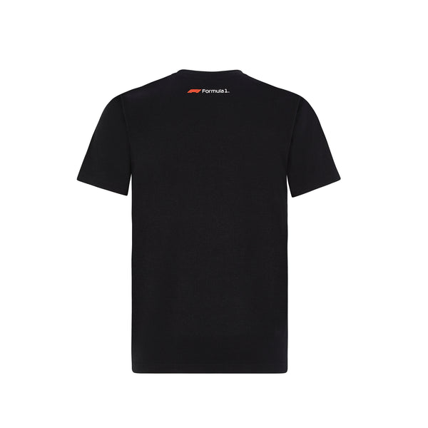 Formula 1 Tech Collection Kids Logo T-shirt noir/rouge
