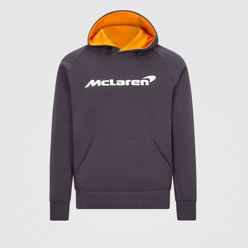 McLaren F1 Team Mens Essentials Antracit Grey Hoodie 2020