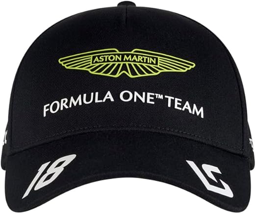 Aston Martin F1 Team Unisex Driver Lance Stroll Black Hat