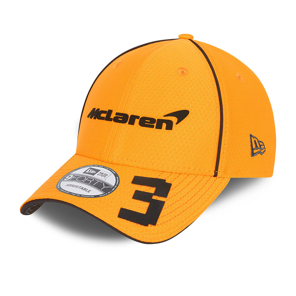 McLaren F1 New Era 9Forty Unisex Driver Daniel Ricciardo Orange Hat 2021