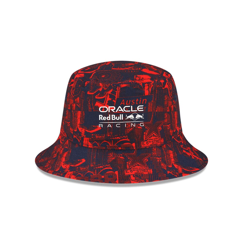 Red Bull Racing F1 Special Edition New Era 9Forty Unisex Austin GP Bucket Red Hat