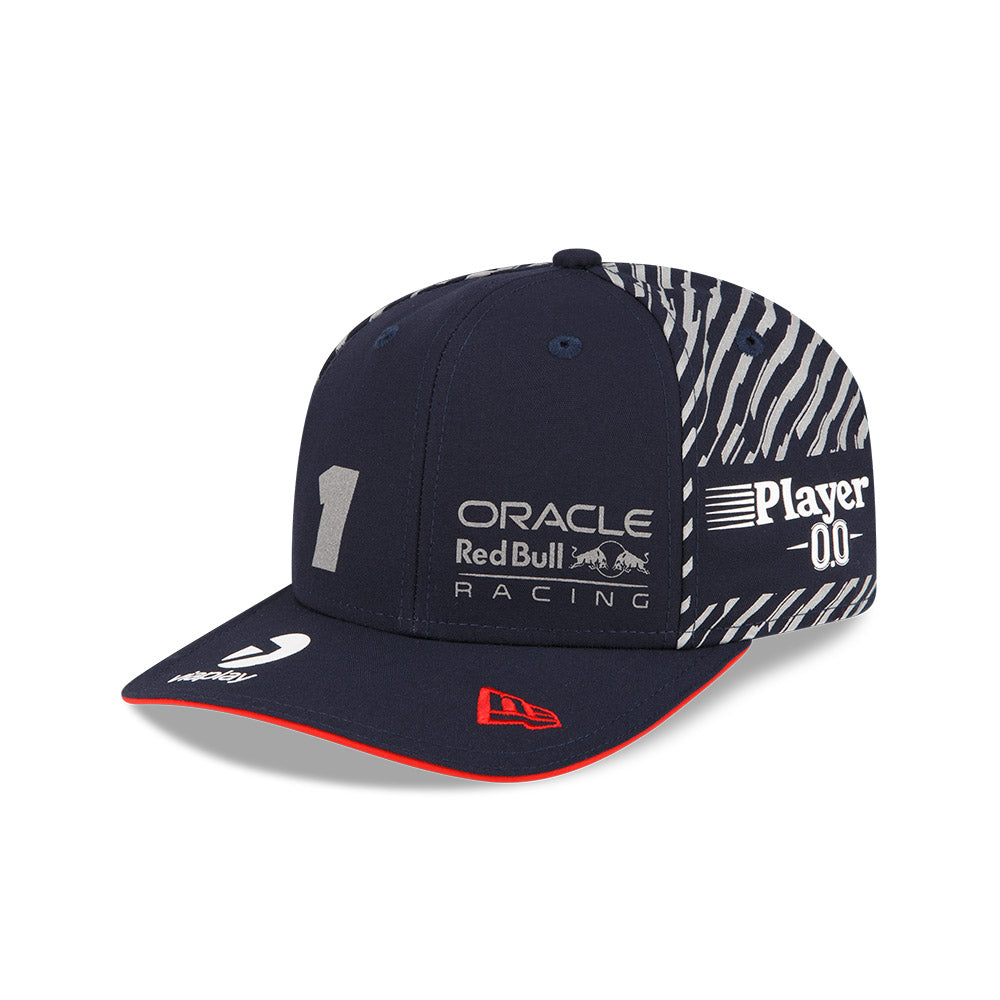 Red Bull Racing F1 Team Special Edition New Era 9Fifty Driver Max Verstappen Unisex Las Vegas GP Navy Hat