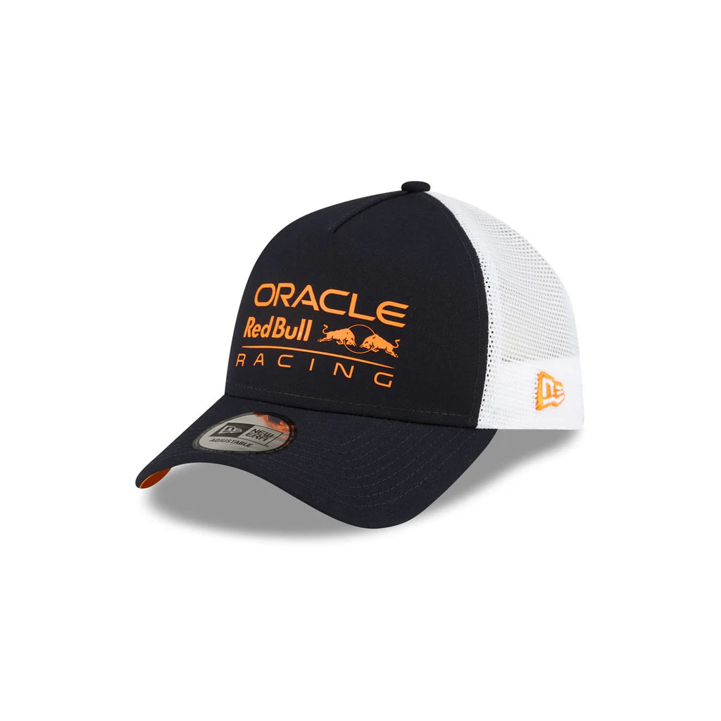 Oracle Red Bull Racing F1 Team New Era Unisex Trucker 9Forty E Flame Navy Hat