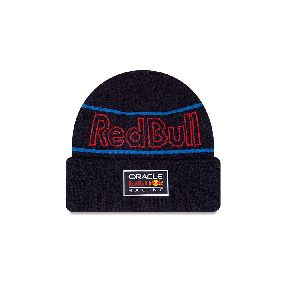 Red Bull Racing F1 Team New Era Unisex Night Sky Blue Cuff Beanie