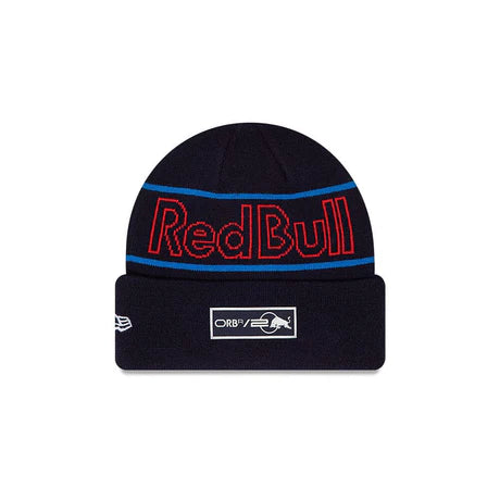 Red Bull Racing F1 Team New Era Unisex Night Sky Blue Cuff Beanie