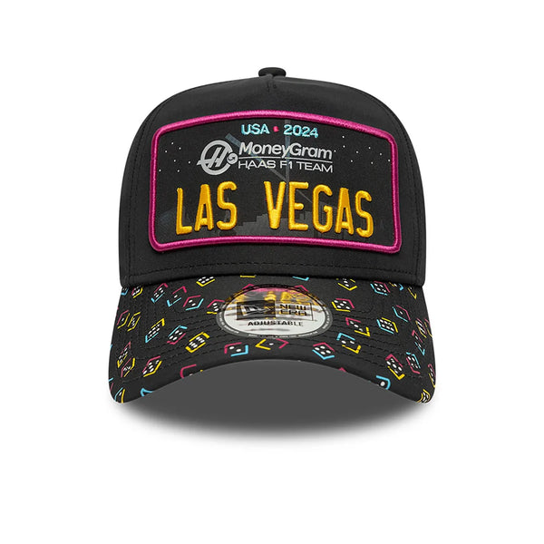 Haas F1 New Era 9Forty Unisex Special Edition Money Gram Las Vegas Black Hat