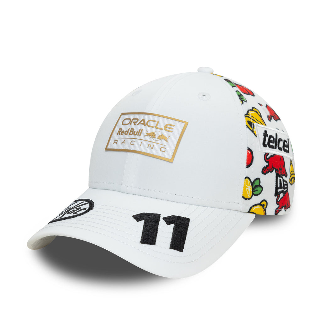 Red Bull Racing F1 New Era 9Forty Unisex Sergio Perez Special Edition Las Vegas White Hat