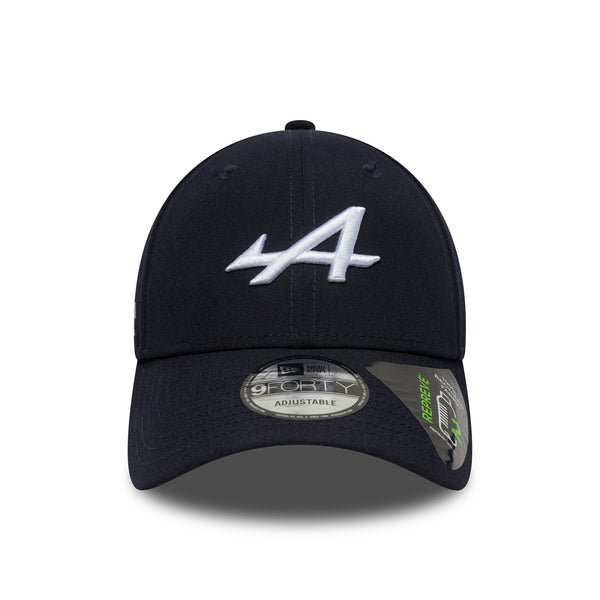 Alpine Racing F1 New Era Unisex 9Forty Repreve Navy Hat