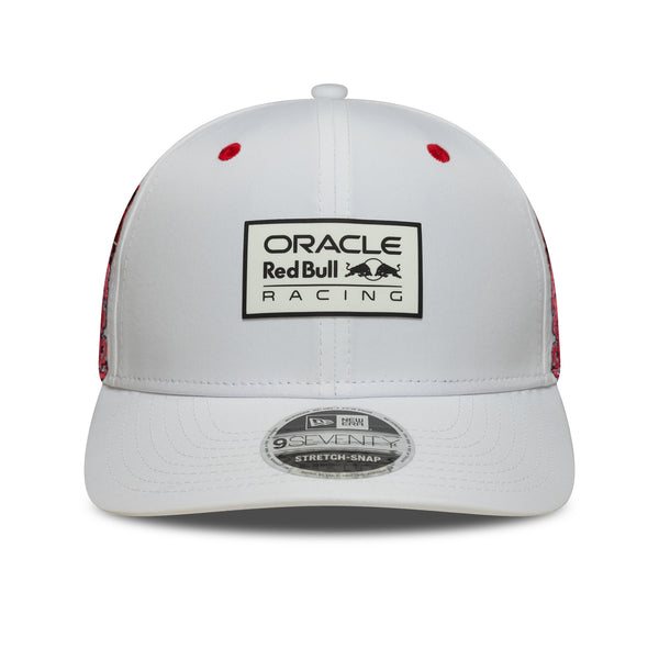 Oracle Red Bull Racing F1 Team New Era Unisex Japan 9Seventy Stretch Snap White Hat 2025
