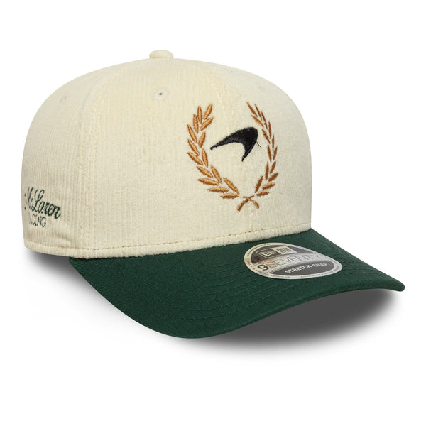 McLaren Racing F1 New Era Unisex Cord 9Seventy Lifestyle Beige Hat 2025