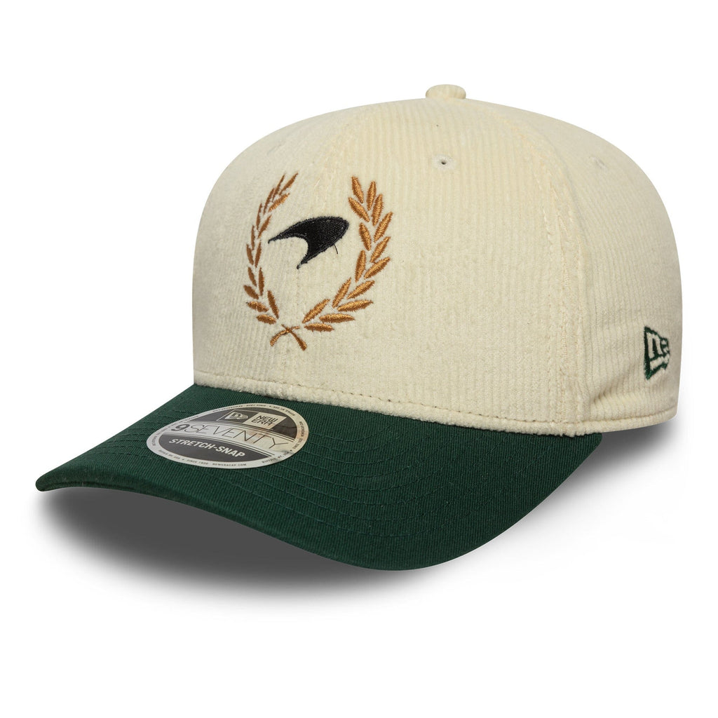 McLaren Racing F1 New Era Unisex Cord 9Seventy Lifestyle Beige Hat 2025