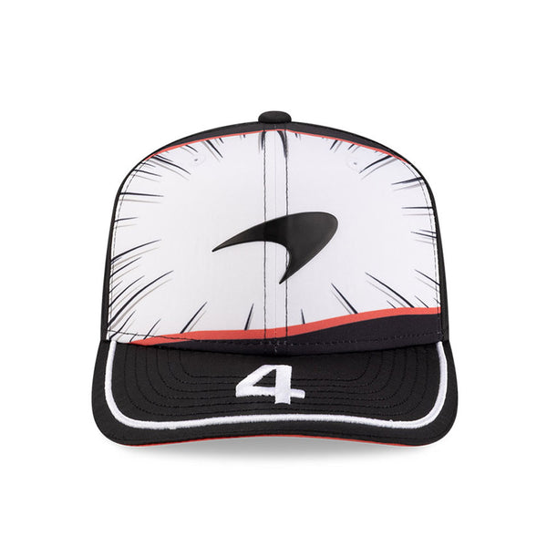 McLaren Racing F1 New Era Unisex 9Seventy Driver Lando Norris Special Edition Japan White Hat 2025