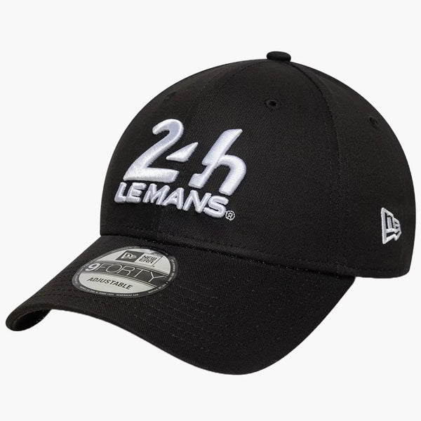 24HR Le Mans New Era Unisex 9Forty Black Hat 2025