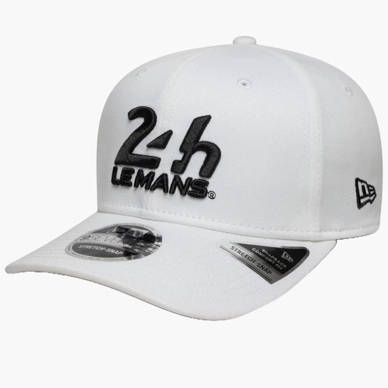 24HR Le Mans New Era Unisex 9Seventy Stretch Snap White Hat 2025