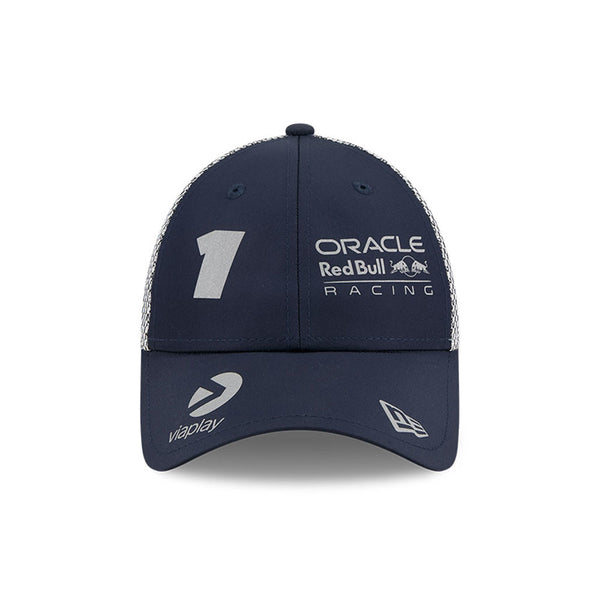 Red Bull Racing F1 New Era Unisex 9Forty Driver Max Verstappen Special Edition Las Vegas Navy Hat 2025
