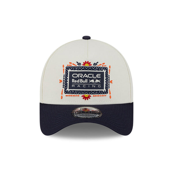Red Bull Racing F1 New Era Unisex 9Forty Special Edition Mexico A-Frame White Hat 2025
