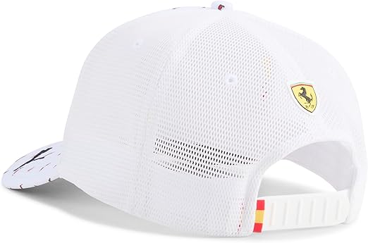 Scuderia Ferrari F1 Team Unisex Driver Carlos Sainz Special Edition White Hat