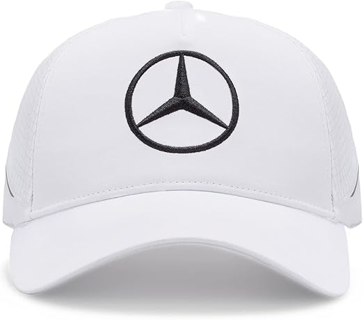 Mercedes AMG Petronas F1 Team Unisex Baseball White Hat