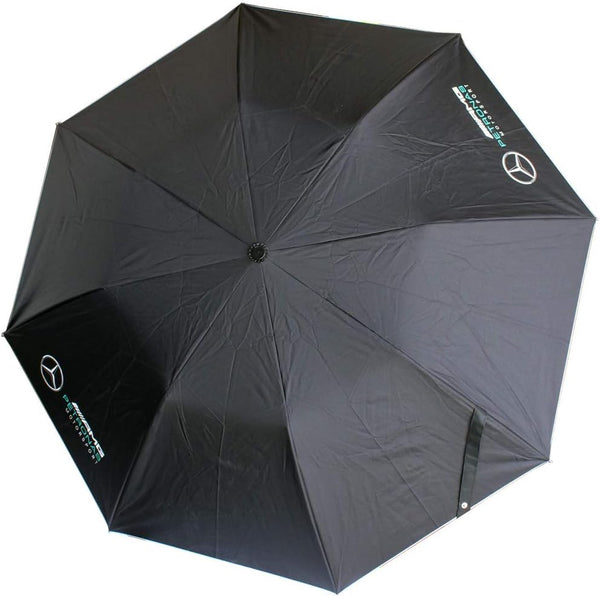 Mercedes-AMG F1 Driver Lewis Hamilton Compact Black Umbrella