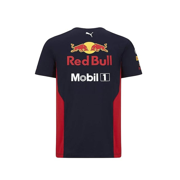 Aston Martin Red Bull Racing F1 Team Mens Night Sky Blue Tee