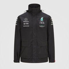 Mercedes AMG Petronas F1 Team Mens Rain Jacket 2021 V12 RS