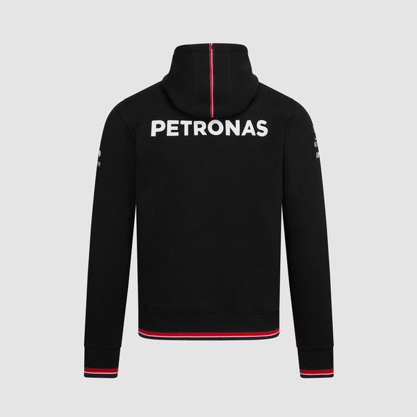 Mercedes AMG Petronas F1 Team Mens Black Hooded Sweat 2022