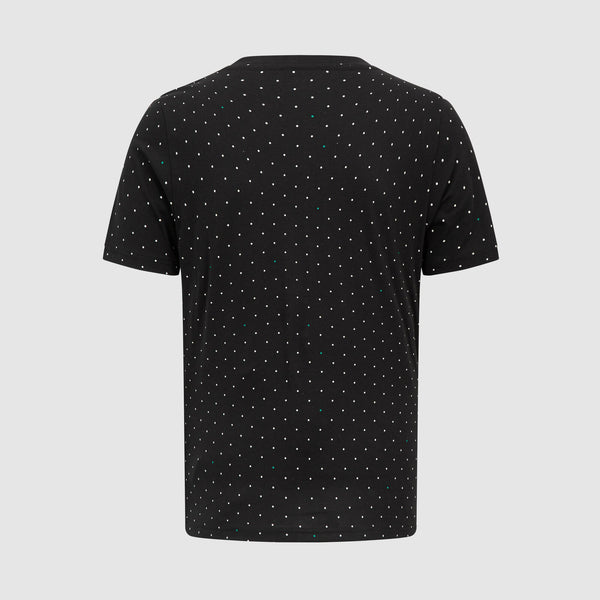 Mercedes AMG Petronas F1 Polka Dot Black T-shirt