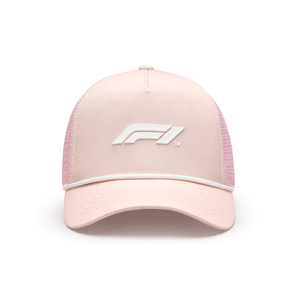 Formula 1 Tech Collection F1 Unisexe Pastel Créole Rose/Orchid Hush/Bleu Glass Trucker Hat