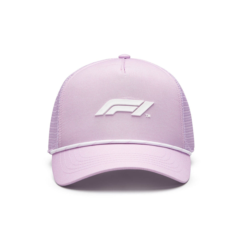 Formula 1 Tech Collection F1 Unisex Pastel  Creole Pink/Orchid Hush/Blue Glass Trucker Hat