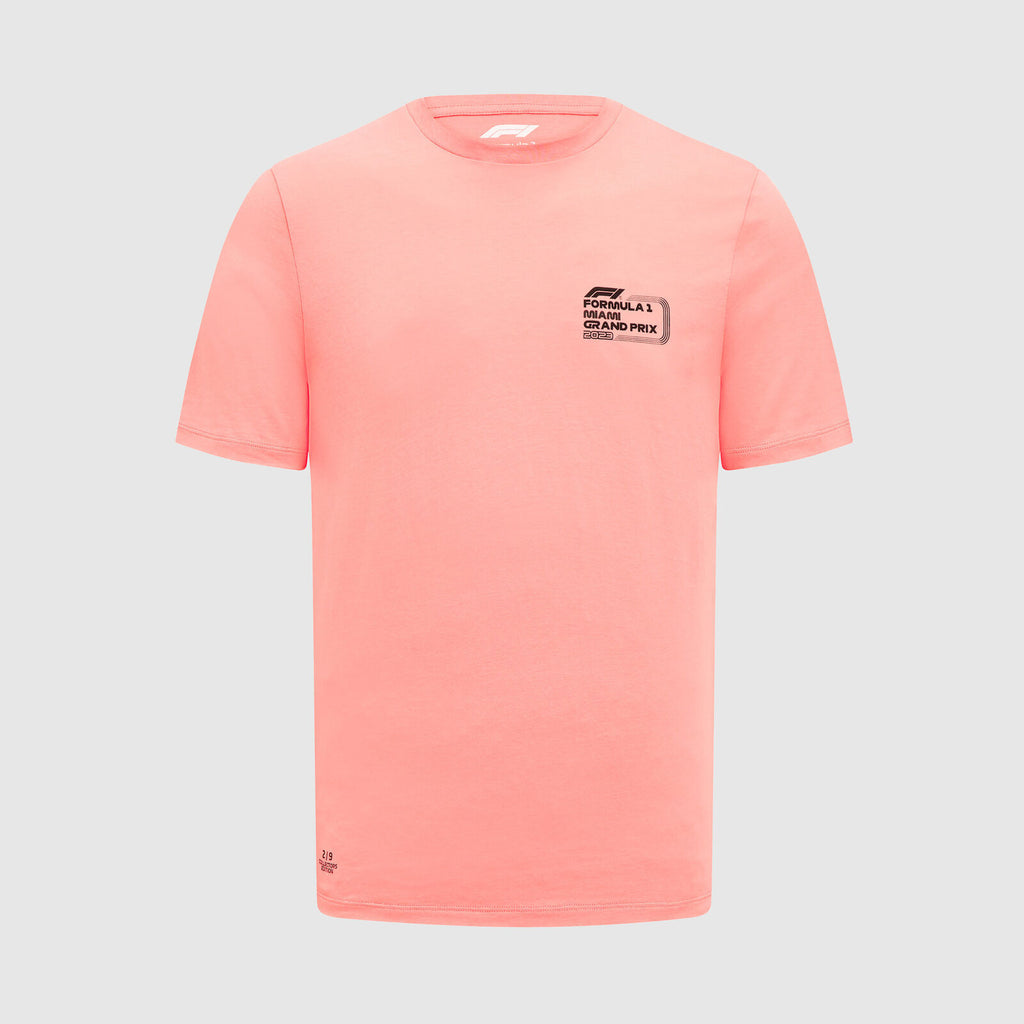 Formula 1 Tech Collection F1 Mens Miami GP Pink T-shirt