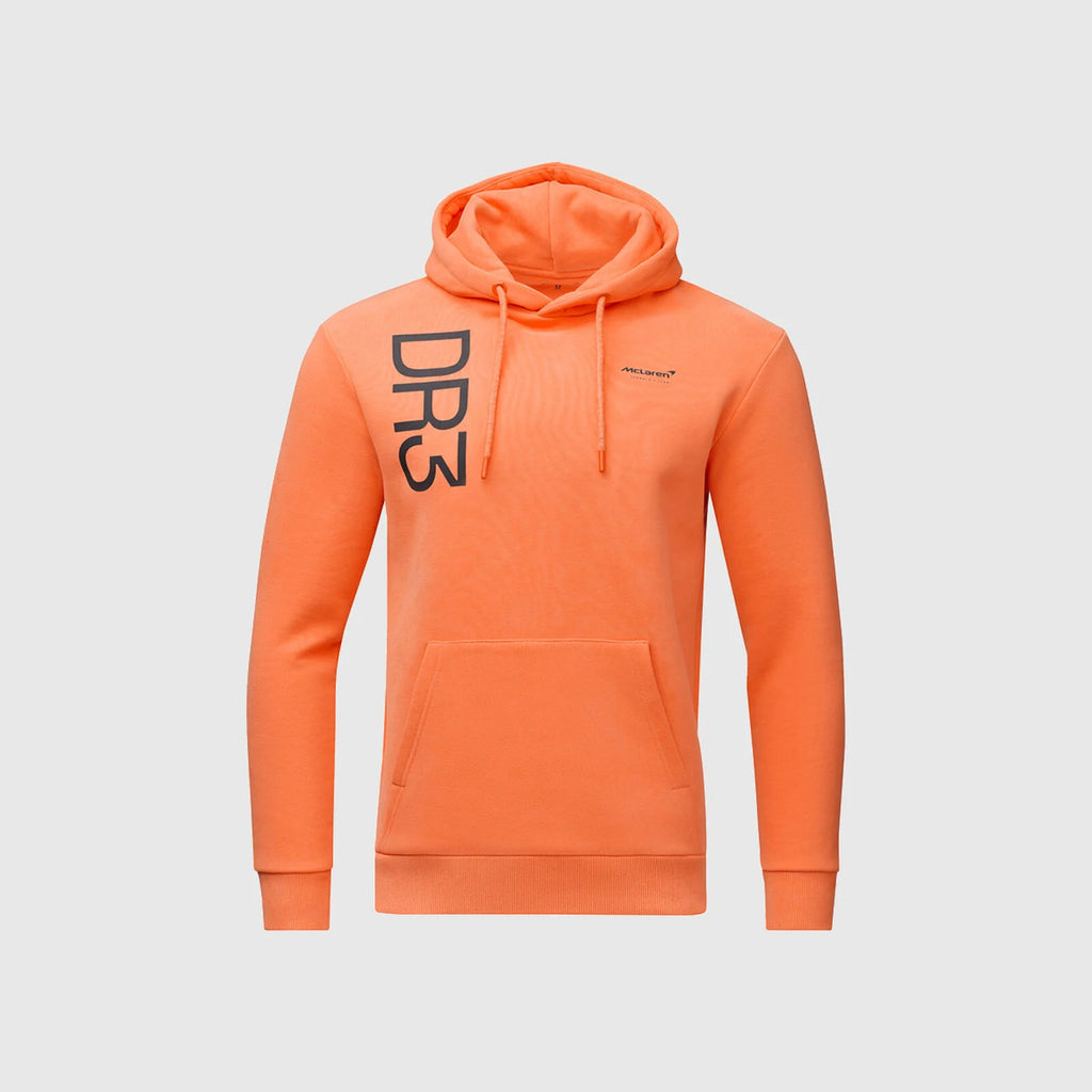 McLaren F1 Team Men Driver Daniel Ricciardo Core Orange hoodie