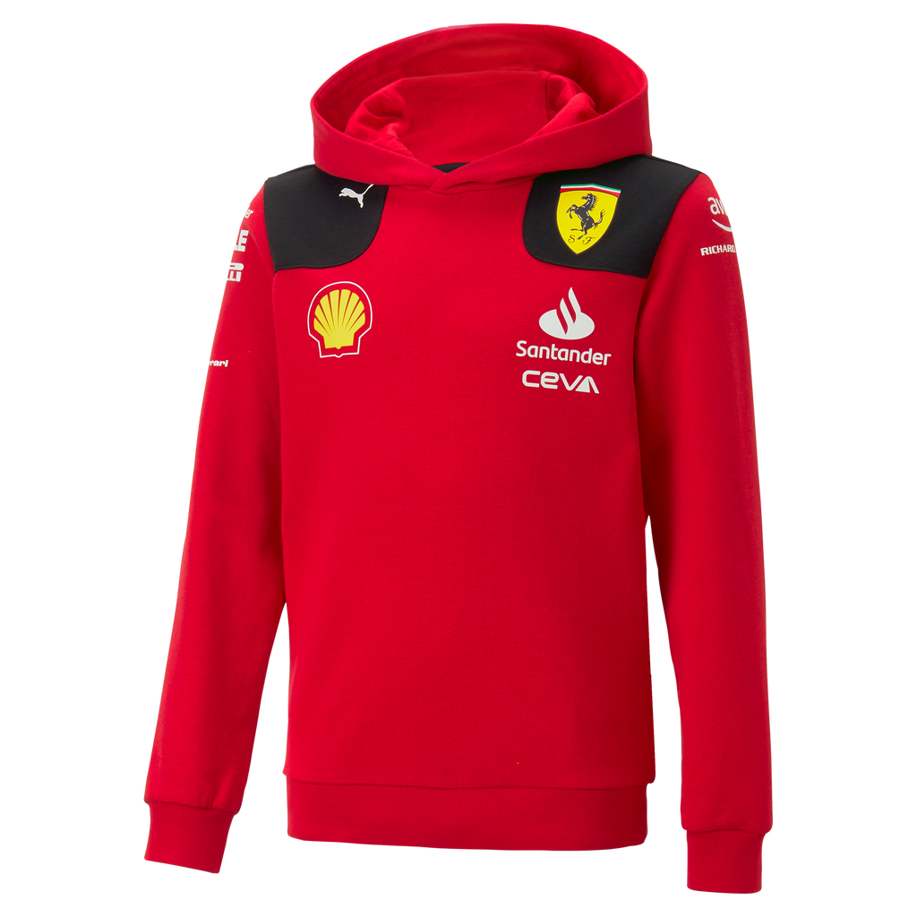 Scuderia Ferrari F1 Team Kids Red Hoodie