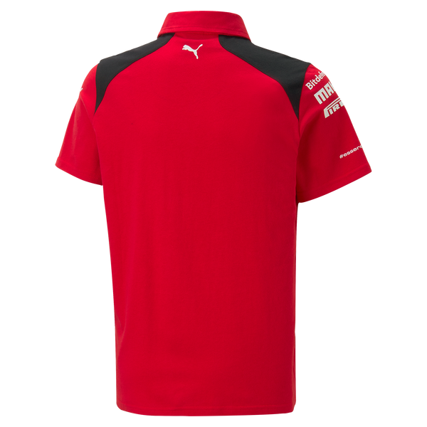 Polo rouge pour enfants Scuderia Ferrari F1 Team