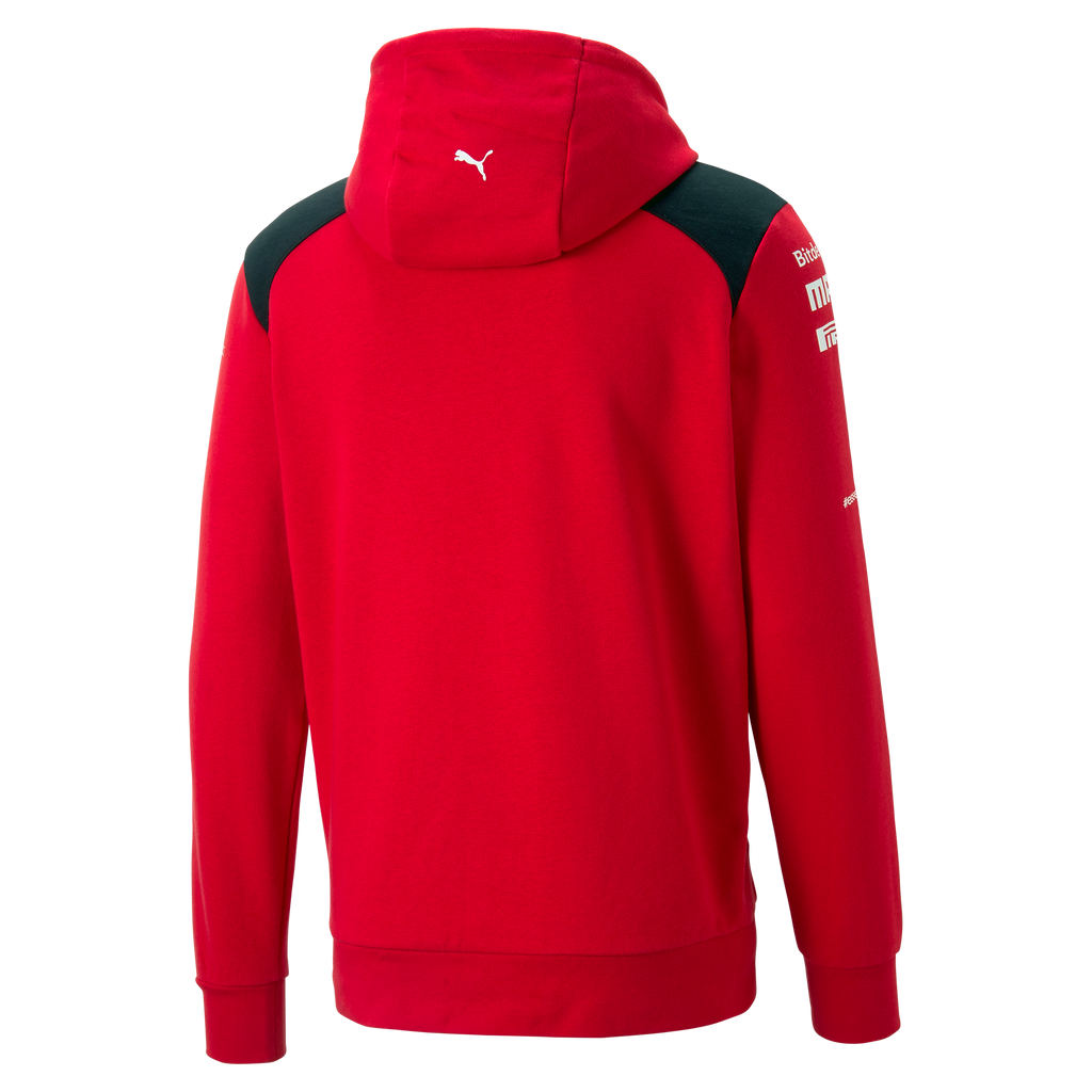 Ferrari hoodie red on sale