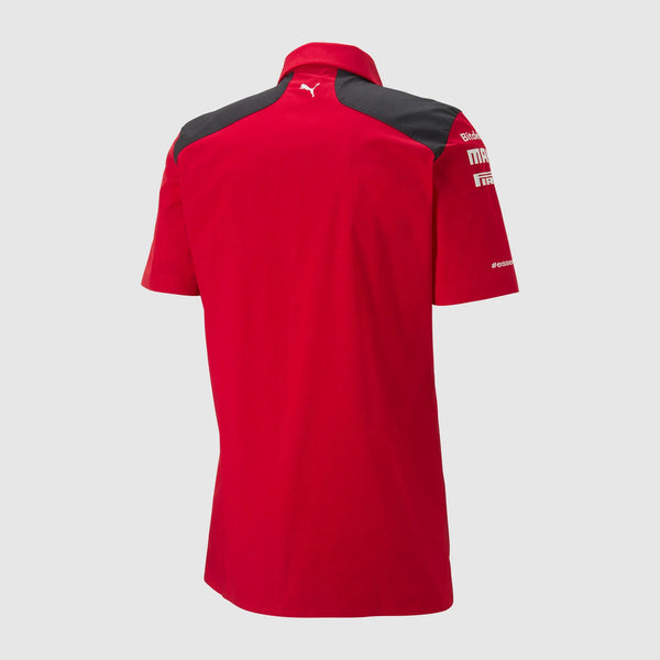 Chemise rouge pour homme Scuderia Ferrari F1 Team