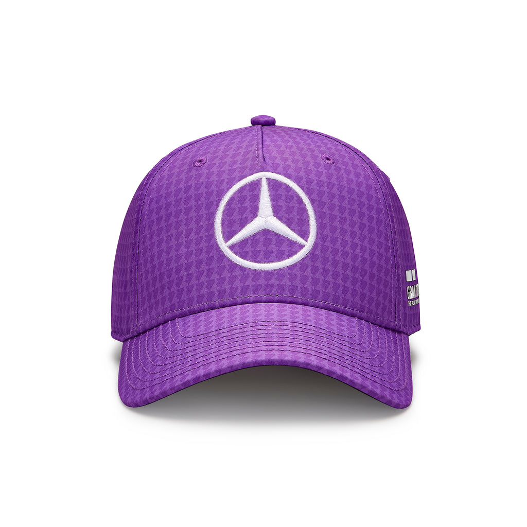 Mercedes AMG F1 Driver Lewis Hamilton Unisexe Jaune Fluo/Rose Fluo/Noir/Blanc/Violet/Naturel/Rouge Pomme Chapeau 