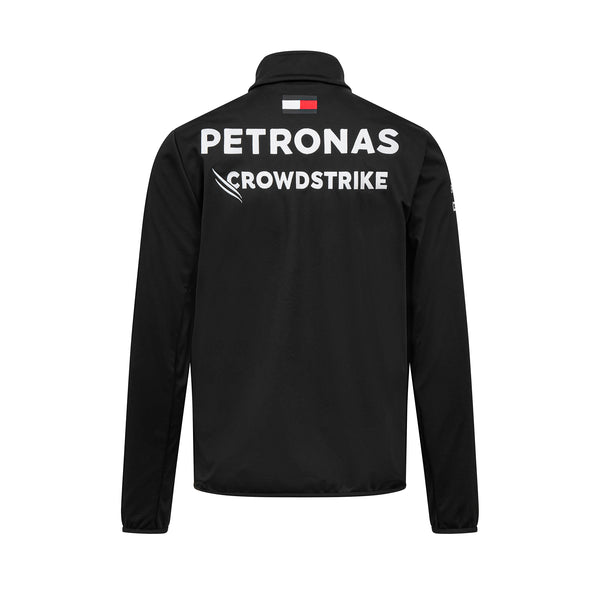 Veste Softshell noire pour homme Mercedes AMG Petronas F1 Team