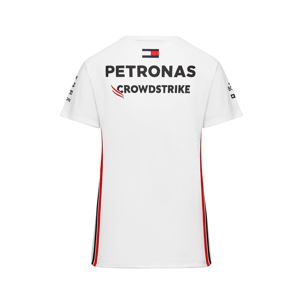 売れ筋商品|||アディダス Tシャツ レディース トップス MERCEDES - AMG PETRONAS FORMULA ONE TEAM D - Sports T-shirt - white   black Mercedes AMG Petronas F1 Team Womens Black/White T-shirt