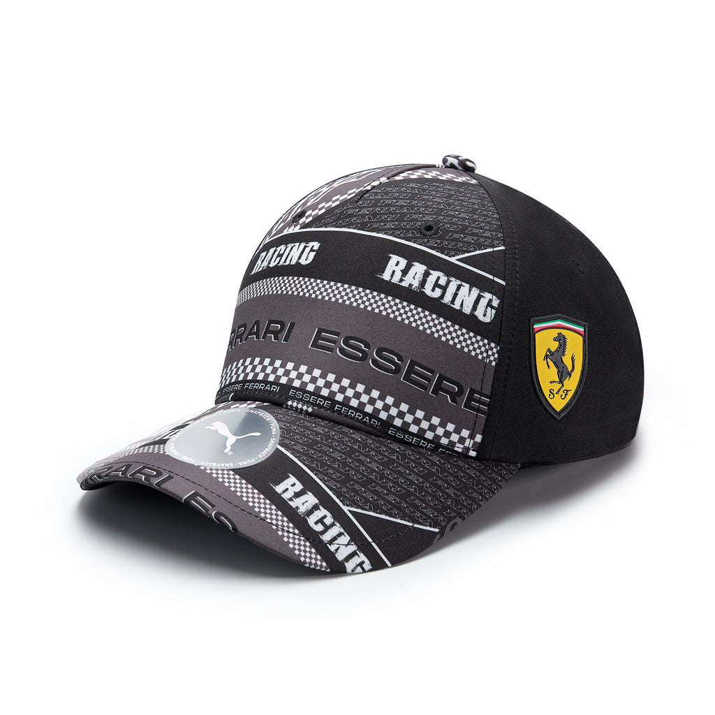 Scuderia Ferrari F1 Team Casquette unisexe graphique noir/rouge