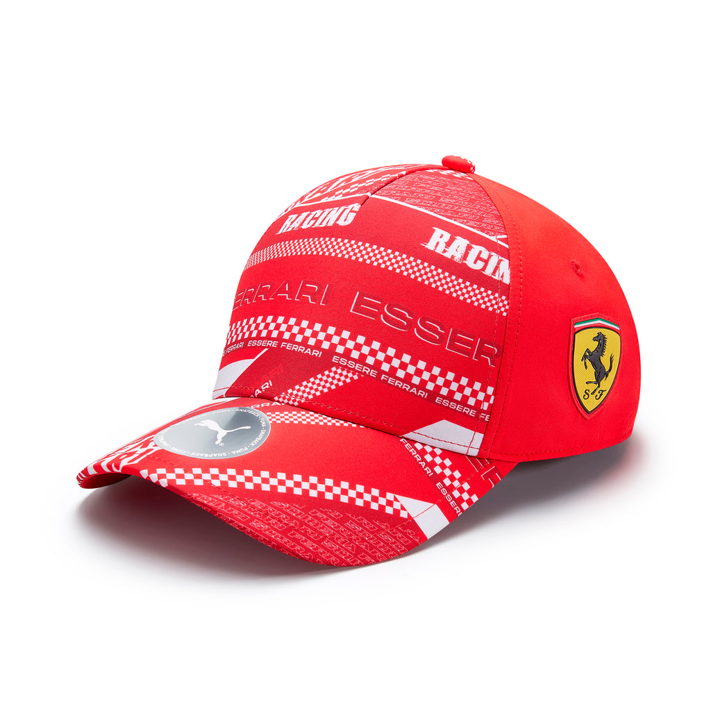 Scuderia Ferrari F1 Team Unisex Graphic Black/Red Hat