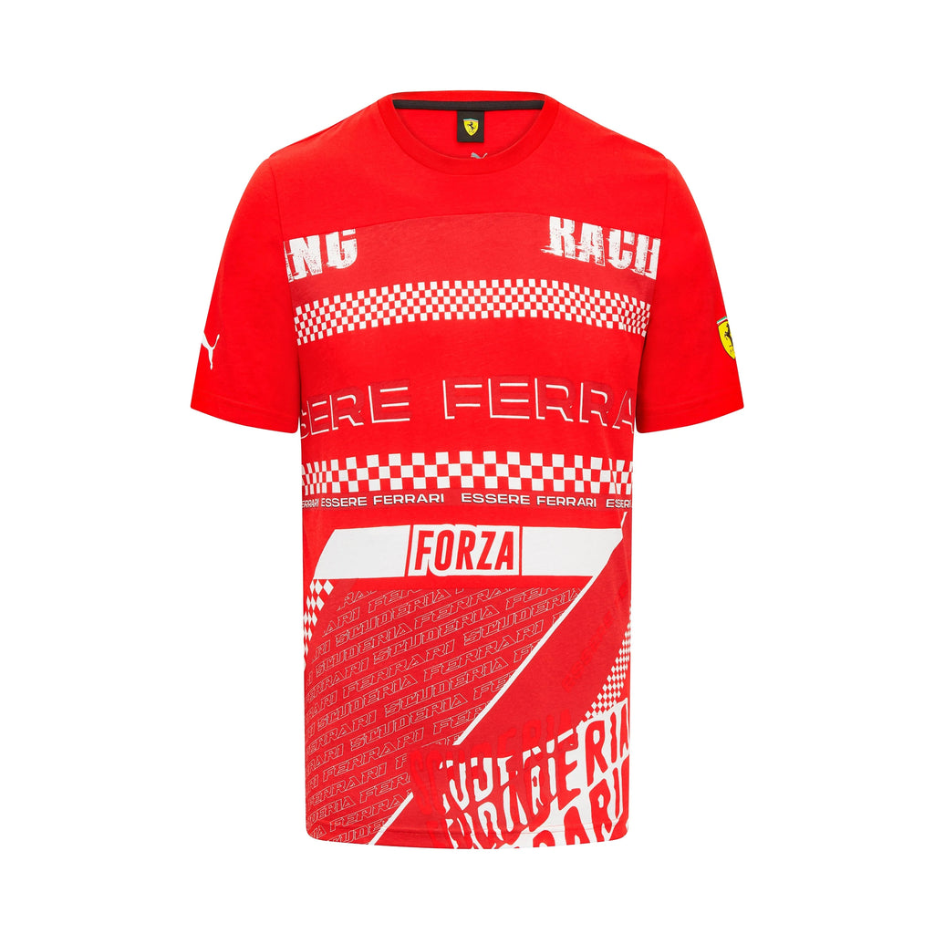 Scuderia Ferrari F1 Team Puma Graphic Black/Red T-Shirt