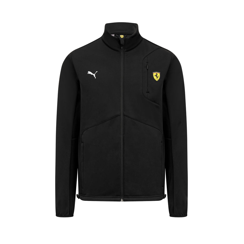 Veste Softshell Scuderia Ferrari F1 Homme Noir/Rouge