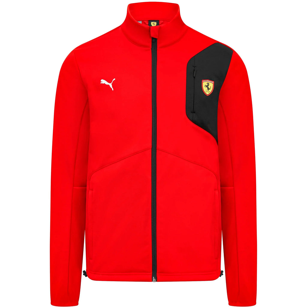 Veste Softshell Scuderia Ferrari F1 Homme Noir/Rouge