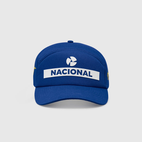 Ayrton Senna F1 Unisex Replica Nacional Blue Hat