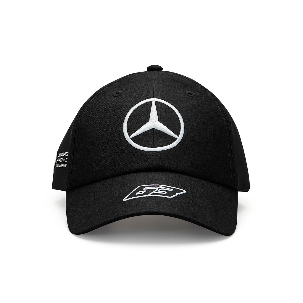 Mercedes AMG F1 Driver George Russell Chapeau noir/blanc/bleu pour homme 