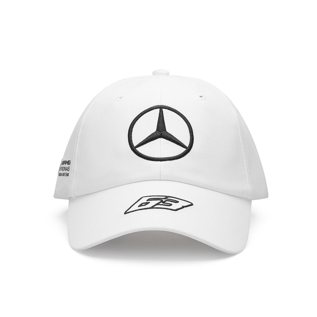 Mercedes AMG F1 Driver George Russell Chapeau noir/blanc/bleu pour homme 