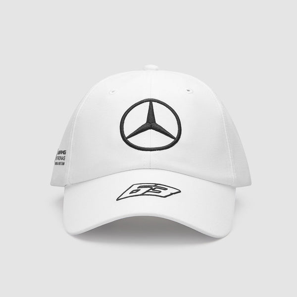 Chapeau blanc pour enfants, pilote de Mercedes AMG Petronas F1, George Russell